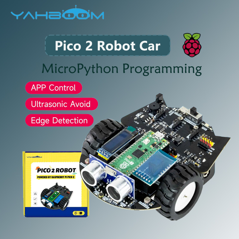 Robot Car Kit - Yahboom Raspberry Pi Pico 2 zestaw