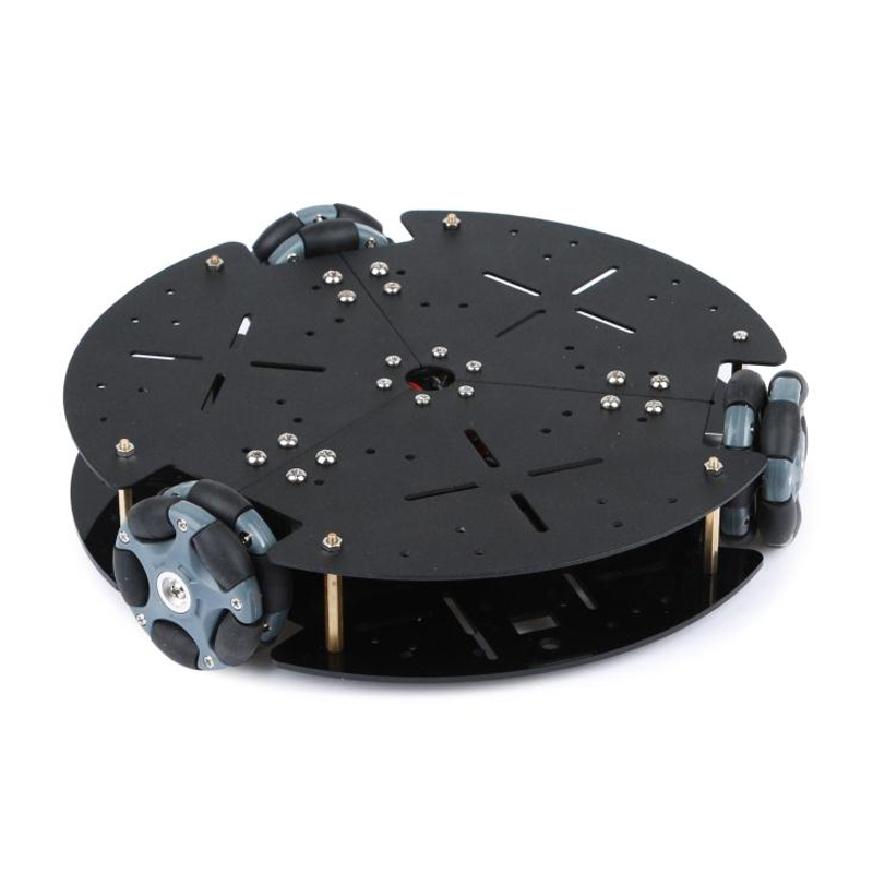 Omni Wheel - Zestaw podwozia robota z kółami uniwersalnymi