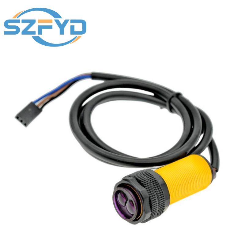 Infrared Obstacle Sensor - Inteligentny robot samochodowy E18-D80NK Unikanie przeszkód