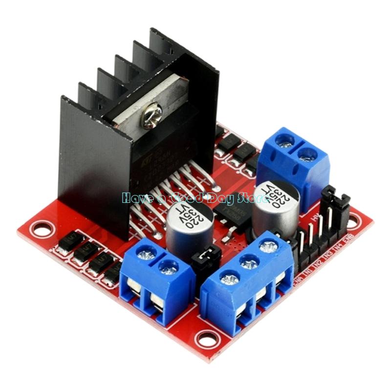 L298N Module - Moduł sterownika podwójnego silnika 462D L298N