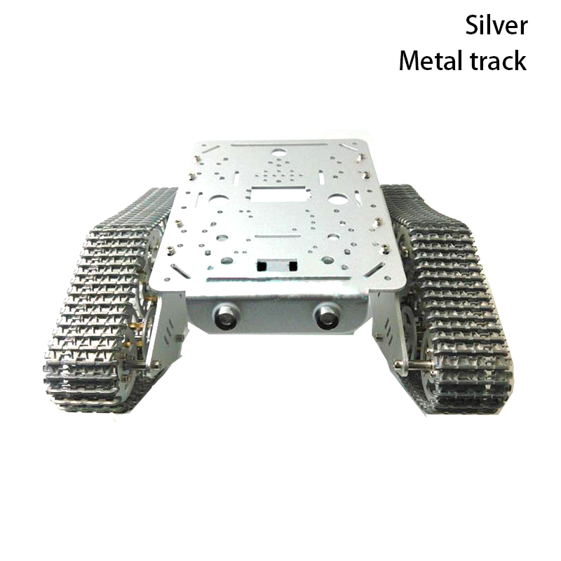 Arduino Robot - Metalowa podwozowa czołgu 2WD z plastikowymi