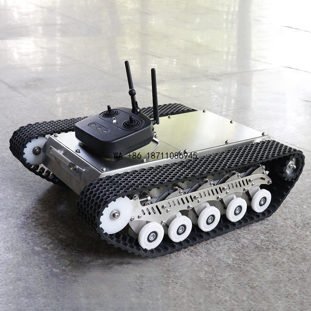 Robot Chassis - Platforma podwozia robota z gąsienicami gumowymi