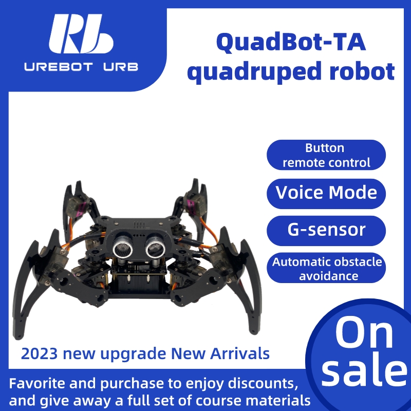 Arduino Robot - STEAM edukacyjne zabawki czworokątny Robot pająk