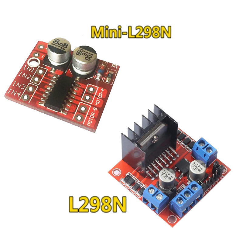 Motor Driver L298N - Moduł sterownika L298N, silnik krokowy L298N,