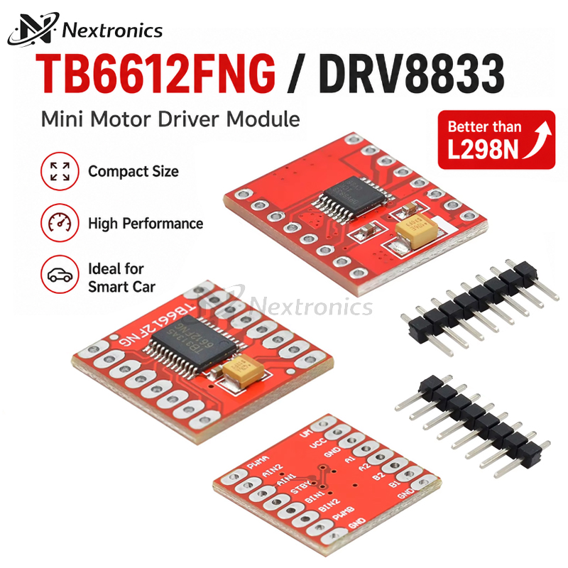 Microbit Robot - 1/3/5/10 SZT. Moduł Sterownika Dwóch Silników