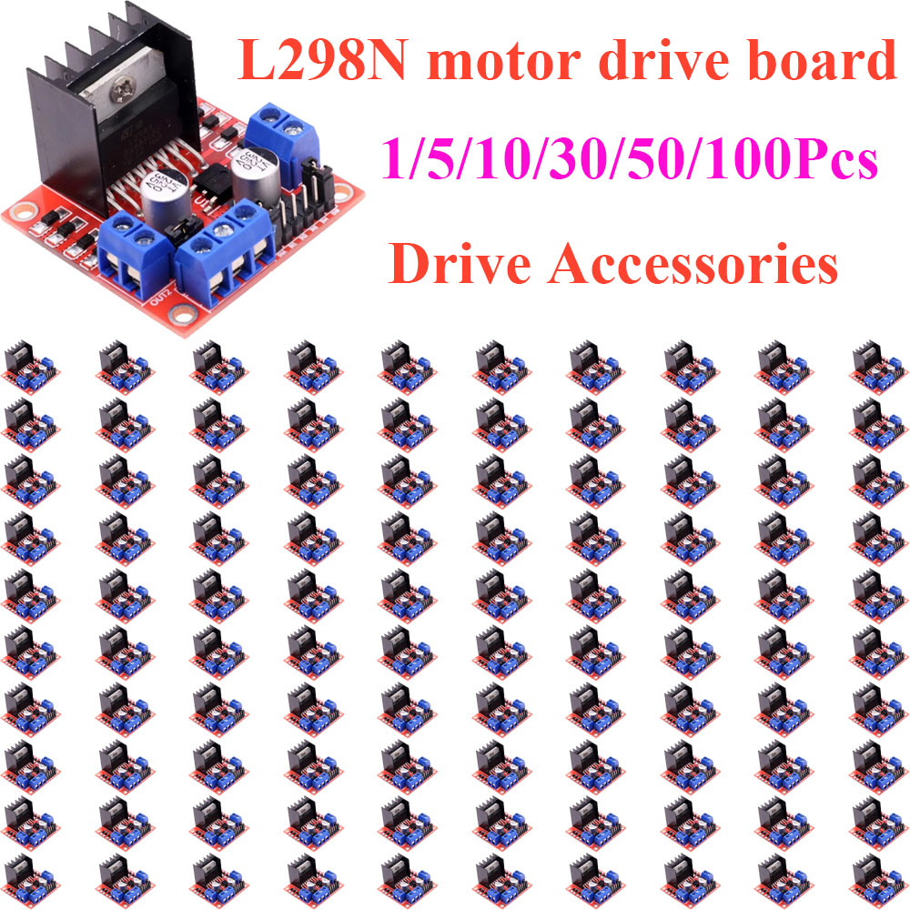 Motor Driver L298N - 1~100 szt. Moduł sterownika silnika krokowego