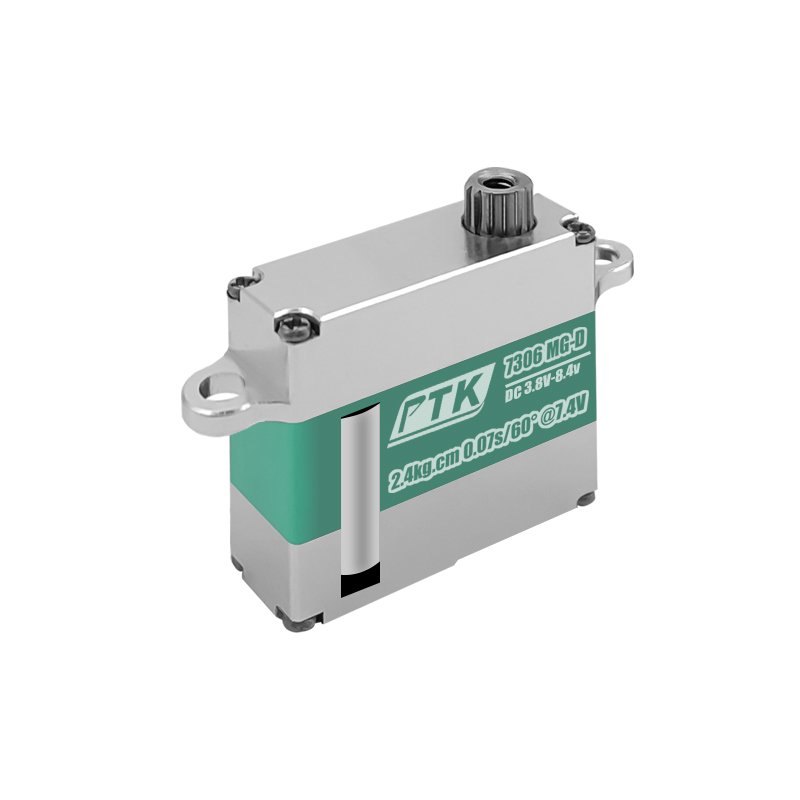 Micro Servo - PTK 7306 MG-D 7g Cyfrowe, całkowicie
