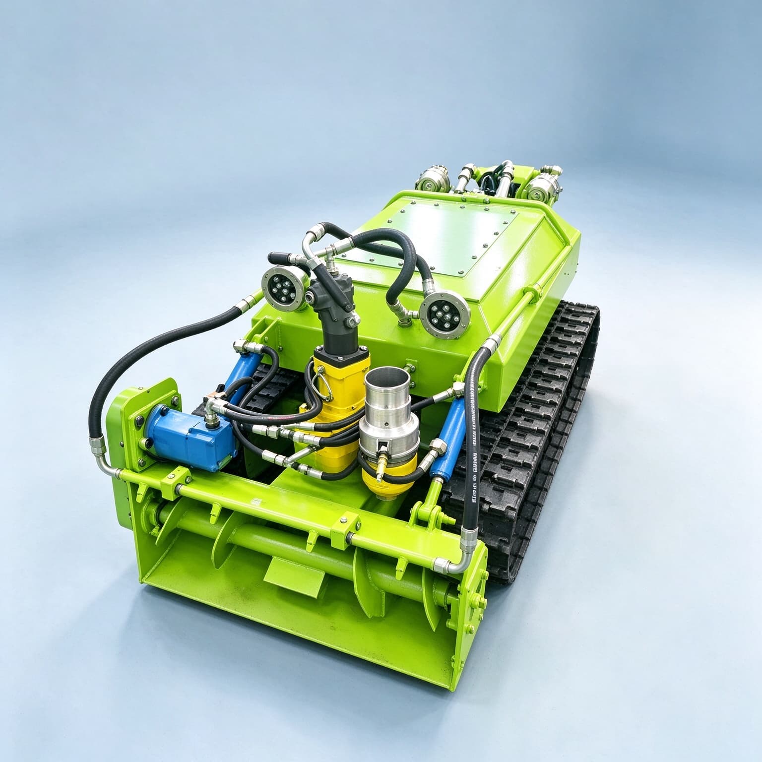 Robot Chassis - Robot do spulchniania, hydrauliczny podwozień gąsienicowy