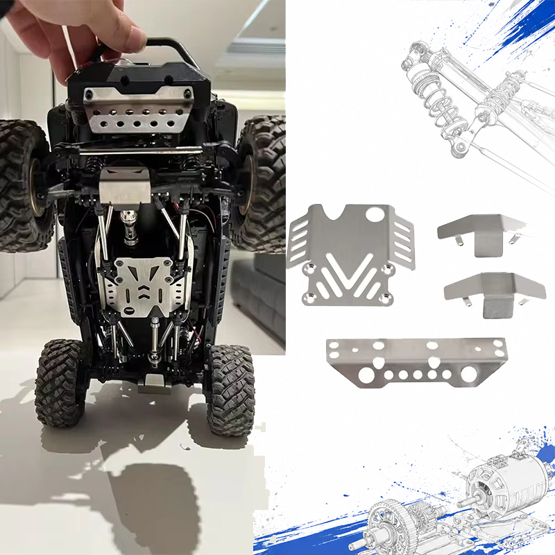 Robot Car Kit - Kompletny zestaw ochrony ze stali nierdzewnej