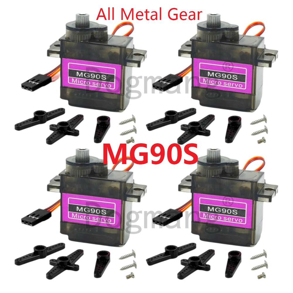 Micro Servo - MG90S Serwo 1/2/4/10/20/50 szt. All Metal