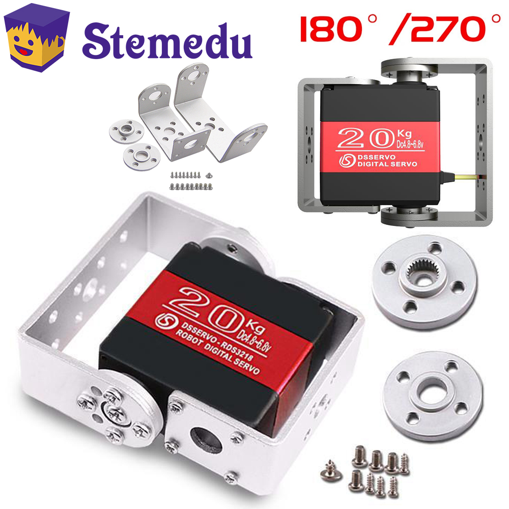 Servo Bracket - RDS3218 20KG 180/270 Stopni Podwójny wał