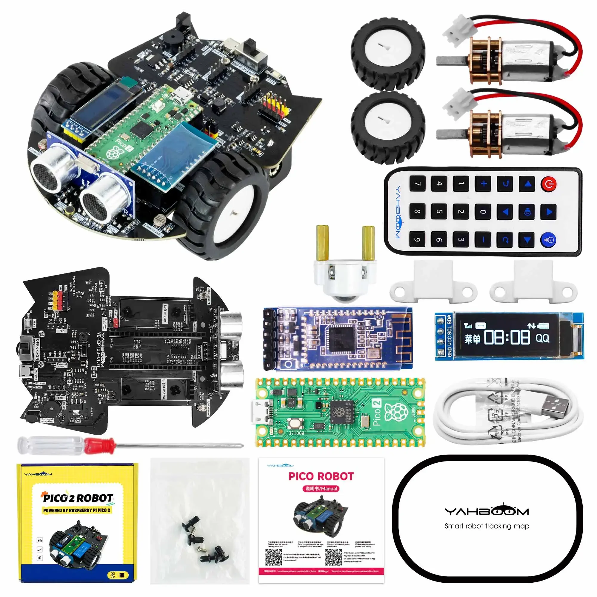 Yahboom Raspberry Pi Pico 2 ze – Robot Car Kit recenzja i cena