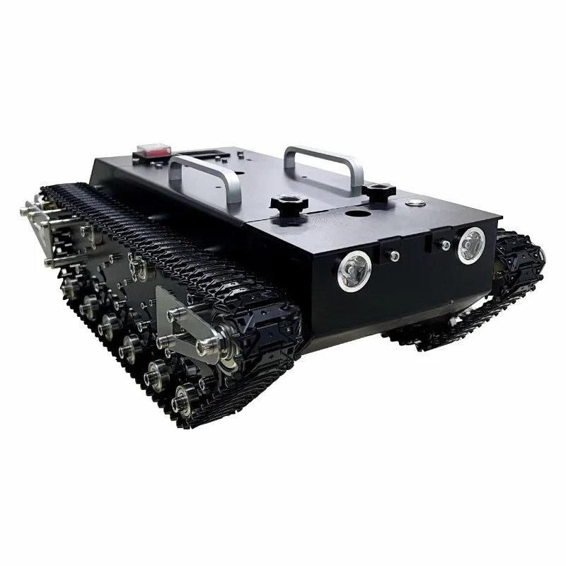 Podwozie czołgu RC z metalowym – Tracked Robot Chassis recenzja i cena
