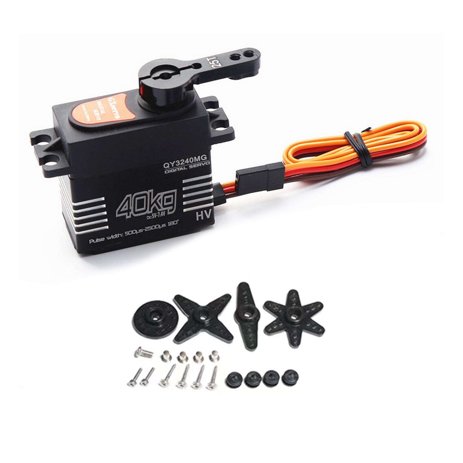 Serwomechanizm cyfrowy 40KG, w – Robot Car Kit recenzja i cena