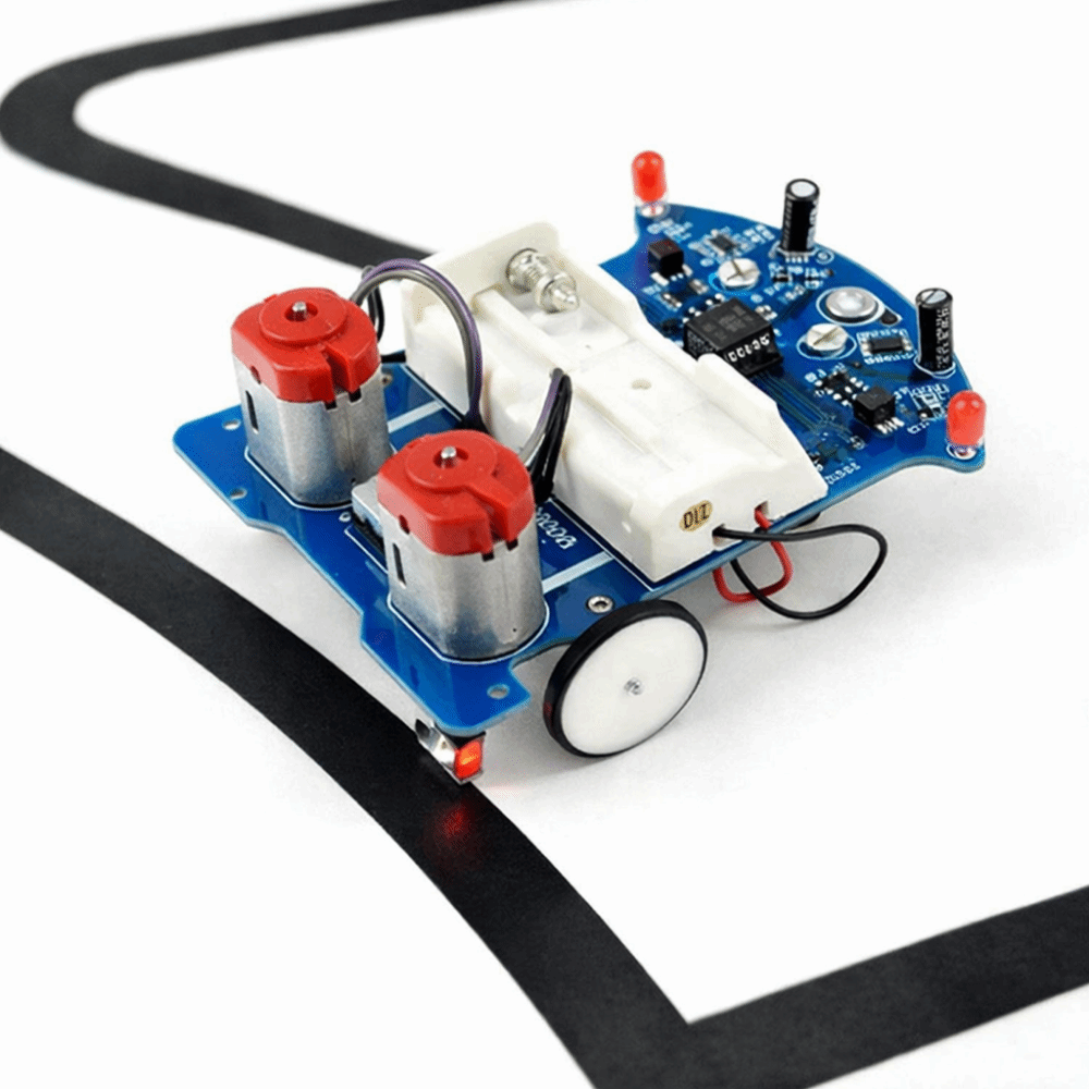 Inteligentny zestaw do samodzi – Line Follower Robot recenzja i cena
