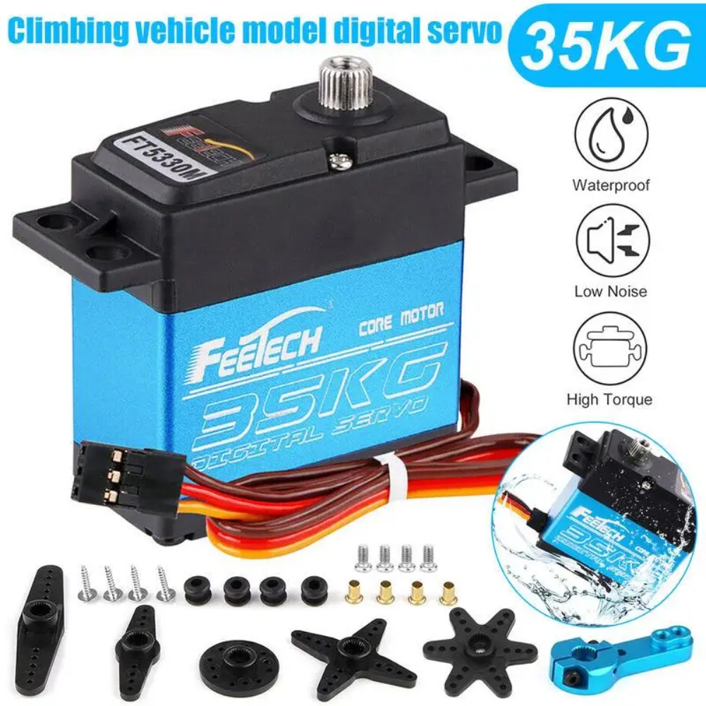 FEETECH FT5330M 35KG Serwo Cyf – Robot Arm Metal recenzja i cena