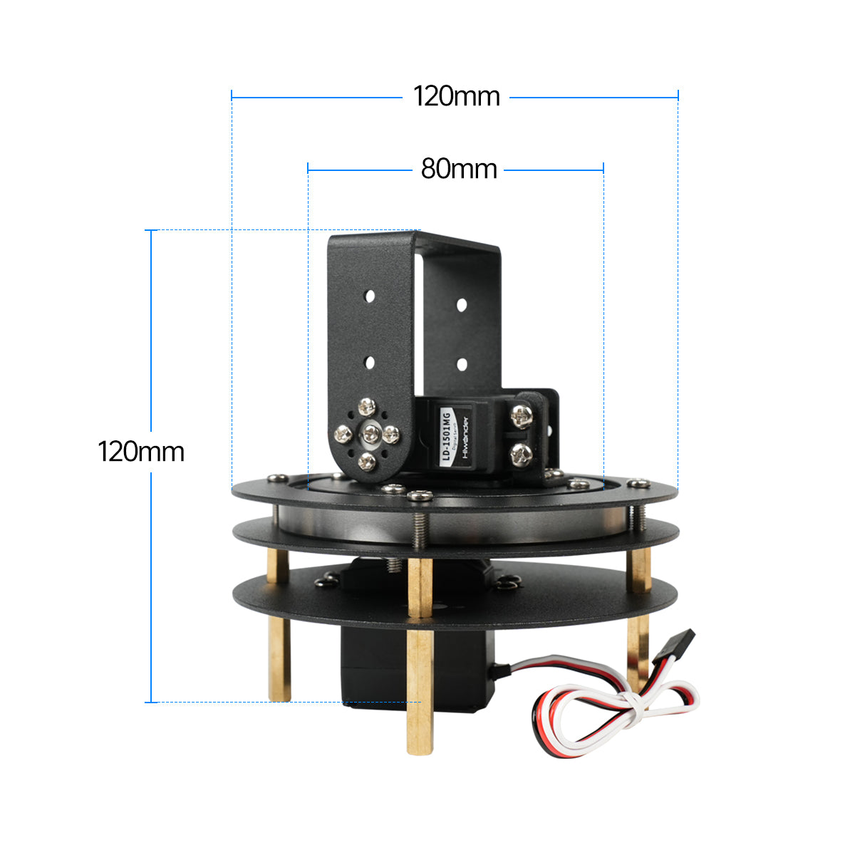 Hiwonder Niezmontowany Zestaw  – Servo Bracket recenzja i cena