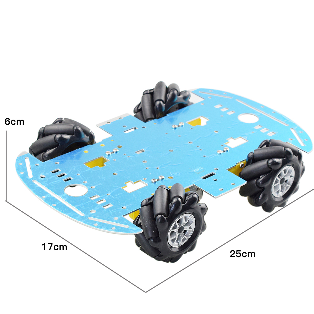 Aluminiowy Zestaw Podwozia Sam – Omni Wheel recenzja i cena
