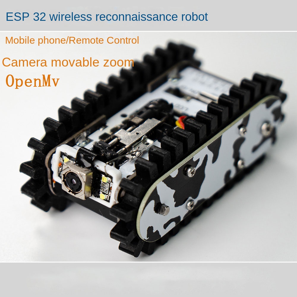 Zbiornik RC metalowy zbiornik  – Tracked Robot Chassis recenzja i cena
