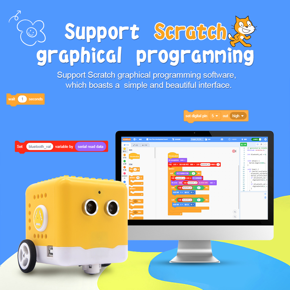 Kidsbits Programowalny Zestaw  – Microbit Robot recenzja i cena