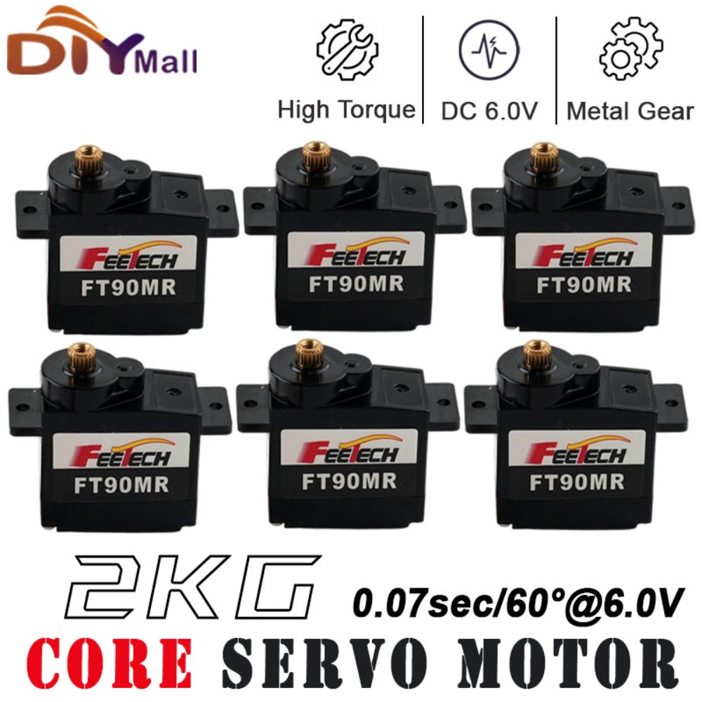 1/2/4 SZT. Feetech FT90M Cyfro – Micro Servo recenzja i cena