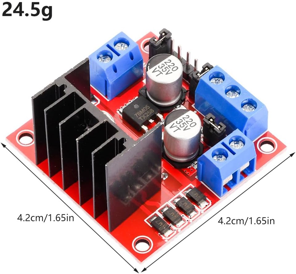 Moduł sterownika L298N, silnik – Motor Driver L298N recenzja i cena