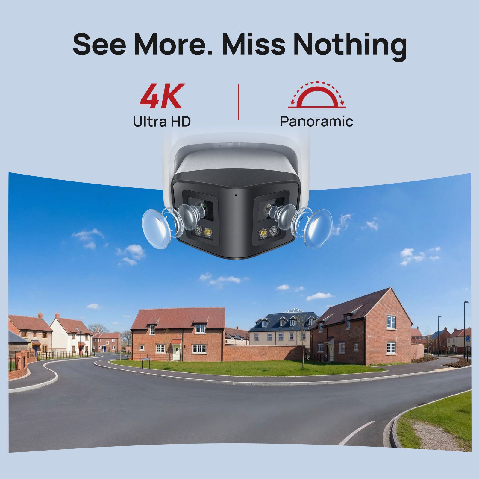 Kamera IP Vikylin 8MP Panorami – Pan Tilt Bracket recenzja i cena
