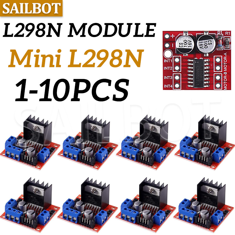 1/5/10PCS L298N Sterownik siln – Motor Driver L298N recenzja i cena
