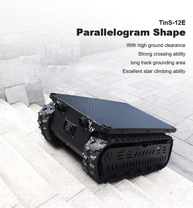 Podwozie robota gąsienicowego  – Robot Chassis recenzja i cena