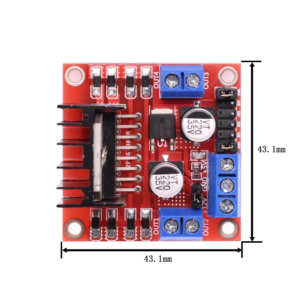1~100 szt. Moduł sterownika si – Motor Driver L298N recenzja i cena