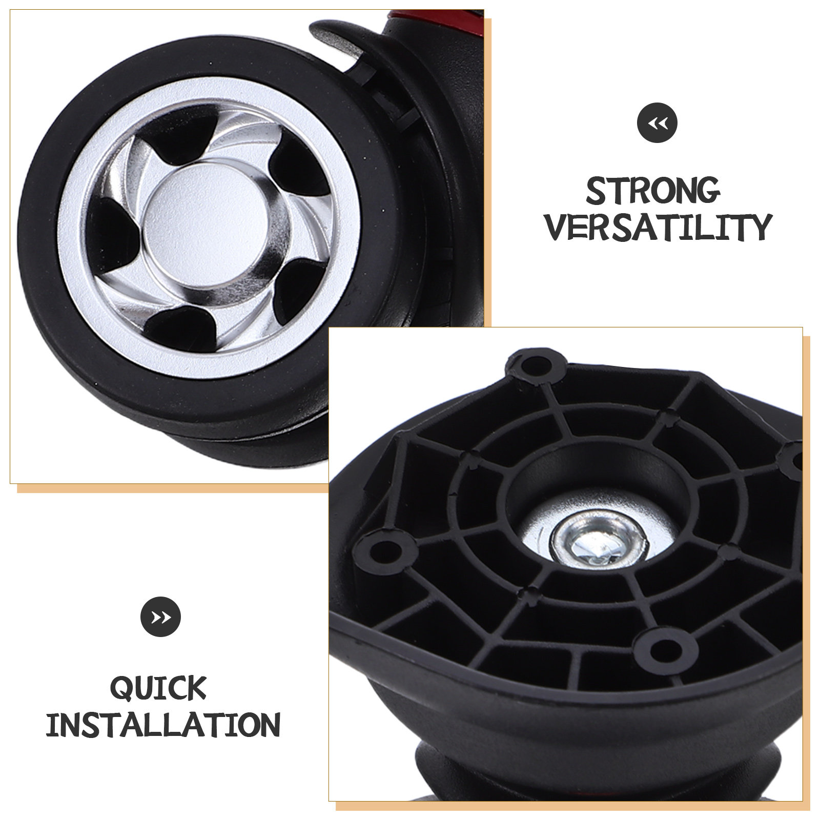 2 sztuki uniwersalnych kółek d – Caster Wheel recenzja i cena