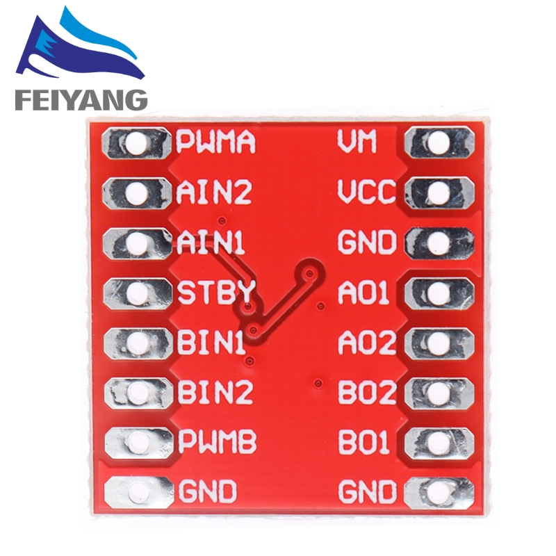 TB6612 Podwójny sterownik siln – Motor Driver L298N recenzja i cena