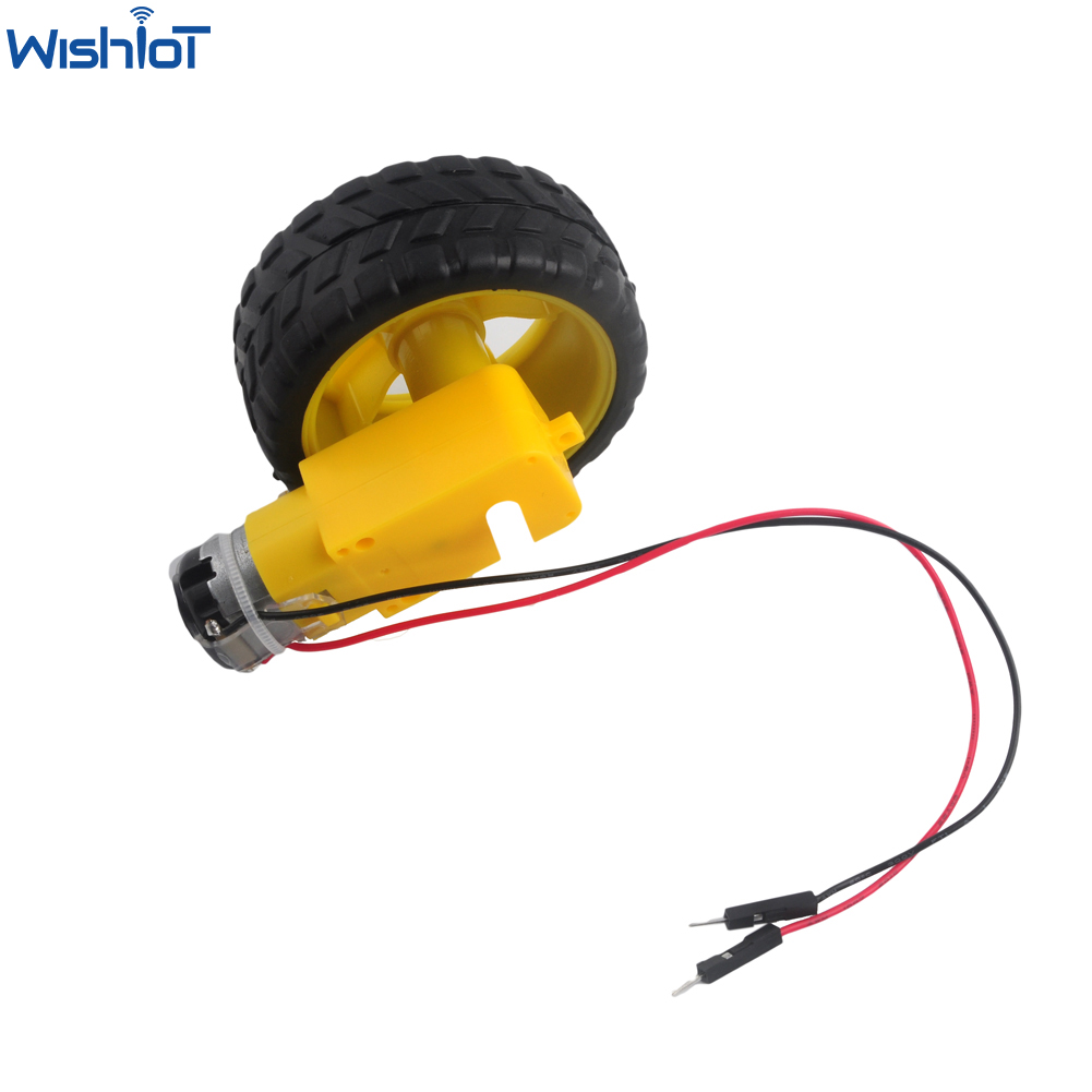 DC3-6V 1:48 Przekładnia TT Sil – Arduino Robot recenzja i cena