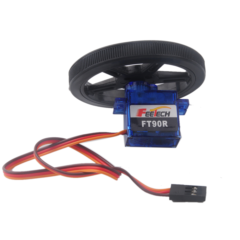100 SZT. Feetech FT90R-C002 3V – Microbit Robot recenzja i cena