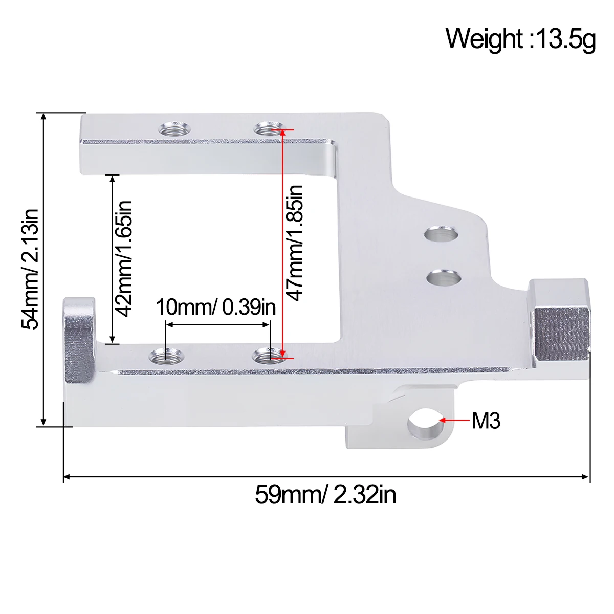 1 szt. aluminiowy uchwyt serwo – Servo Bracket recenzja i cena