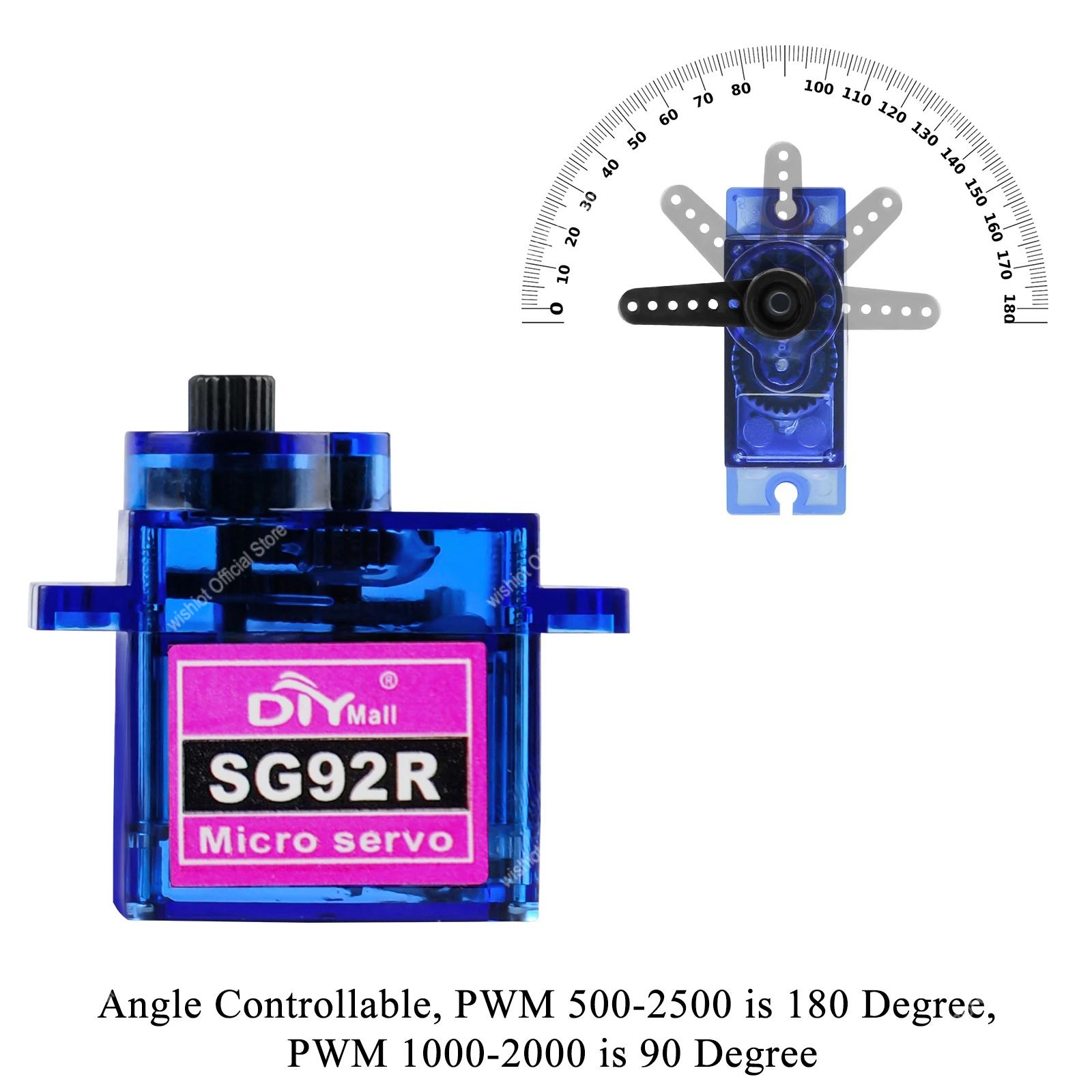 SG92R mikro serwomotor 4.8-6V  – Micro Servo recenzja i cena
