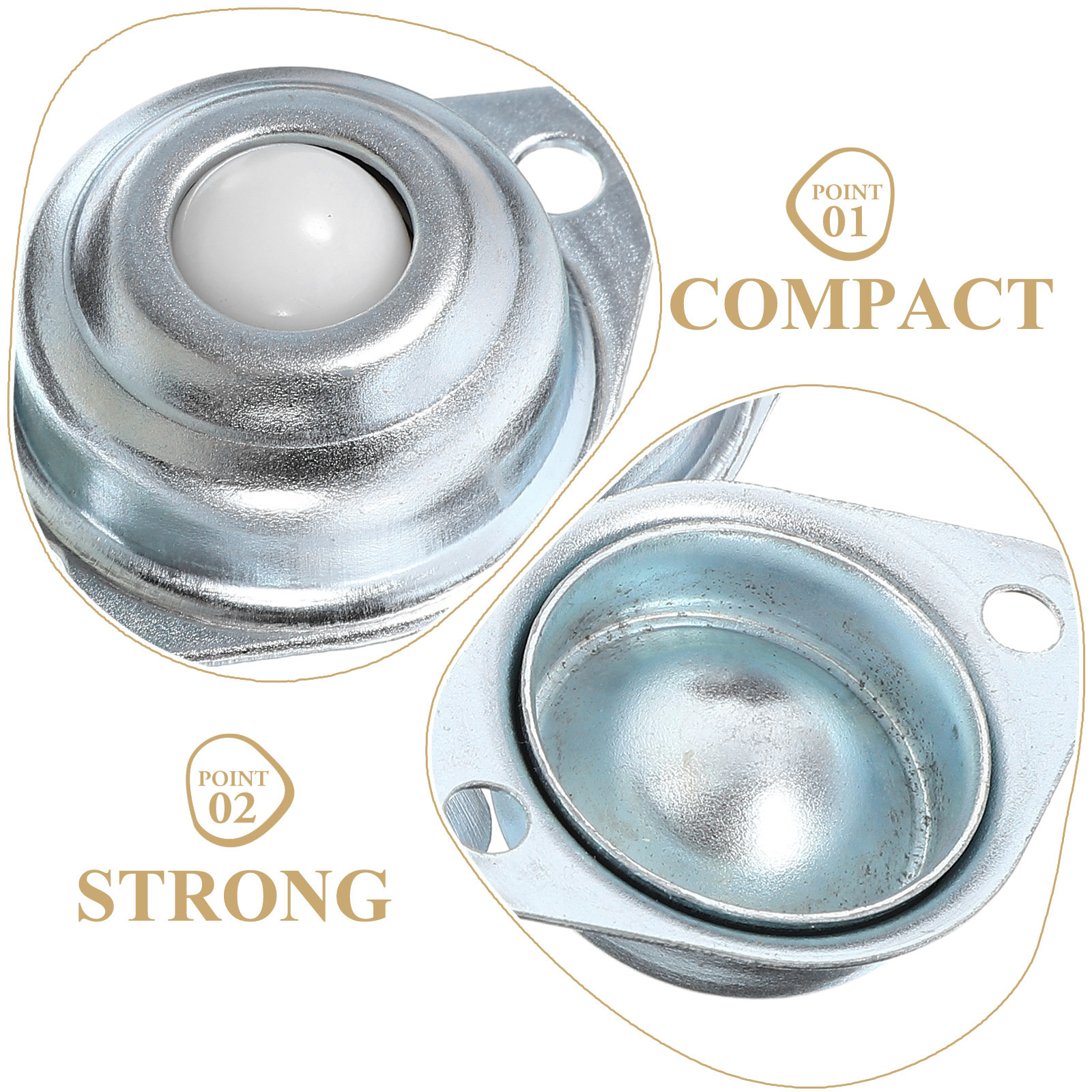 12 sztuk nylonowych kółek z ło – Caster Wheel recenzja i cena