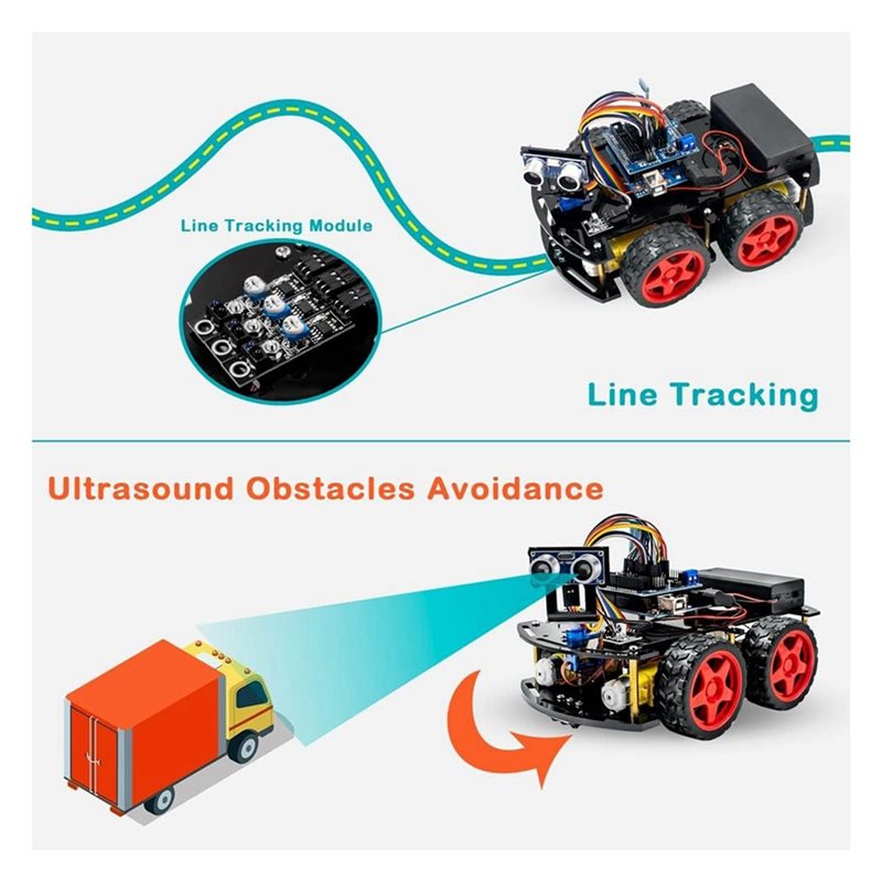 Zestaw inteligentnego robota W – Arduino Robot recenzja i cena