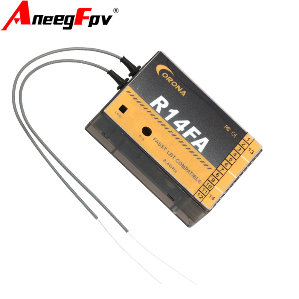 Odbiornik Corona R14FA 14-kana – Micro Servo recenzja i cena