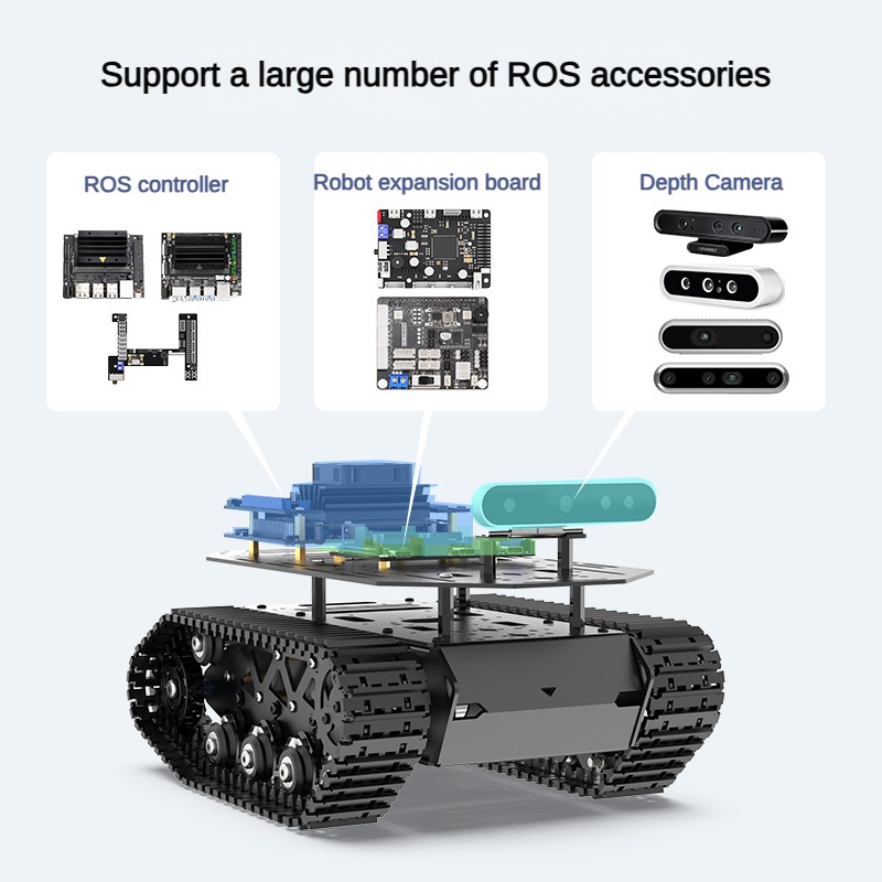 Zestaw do budowy silnika robot – Tracked Robot Chassis recenzja i cena