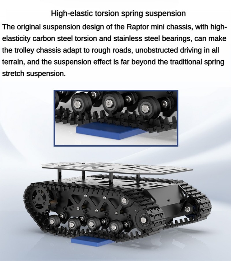 Zestaw do budowy silnika robot – Tracked Robot Chassis recenzja i cena